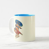 Tasse 2 Couleurs Baigneurs (Devant gauche)