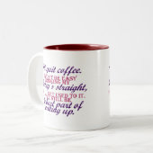 Tasse 2 Couleurs Baileys (Devant gauche)