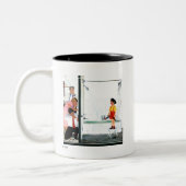 Tasse 2 Couleurs Bain à débordement (Gauche)