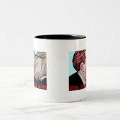 Tasse 2 Couleurs Baiser de Brezhnev et d'Honecker, galerie de côté (Centre)