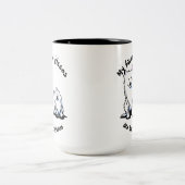 Tasse 2 Couleurs Baisers américains d'Esquimau de KiniArt (Centre)