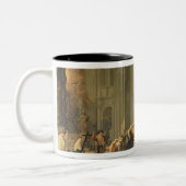 Tasse 2 Couleurs Baisers des pieds (Gauche)