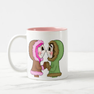 Tasse 2 Couleurs baisers d'Esquimau
