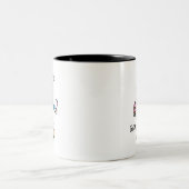 Tasse 2 Couleurs Baker Avec Gâteau (Centre)