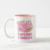 Tasse 2 Couleurs Baker mignon de petit gâteau (Gauche)