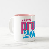 Tasse 2 Couleurs Bal d'étudiants 2011 - Aqua (Devant gauche)