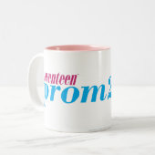 Tasse 2 Couleurs Bal d'étudiants 2011 - Aqua (Devant gauche)