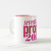 Tasse 2 Couleurs Bal d'étudiants 2011 - Lt Pink (Devant gauche)