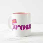 Tasse 2 Couleurs Bal d'étudiants 2011 - Pourpre (Devant gauche)