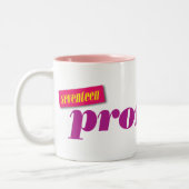 Tasse 2 Couleurs Bal d'étudiants 2011 - Pourpre (Gauche)