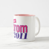 Tasse 2 Couleurs Bal d'étudiants 2011 - Rose (Devant droit)