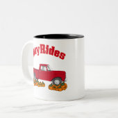 Tasse 2 Couleurs balades en foin (Devant gauche)