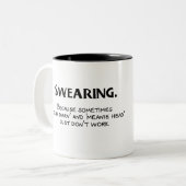 Tasse 2 Couleurs Balayage (Devant gauche)