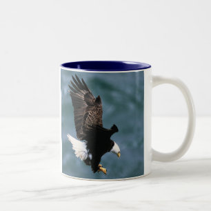 Tasse 2 Couleurs Bald Eagle - Bird National Des États-Unis