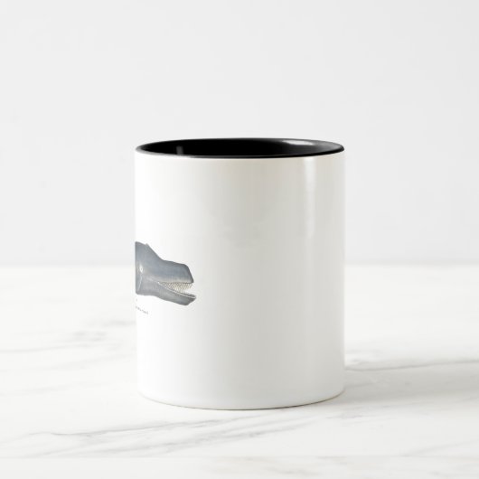 Tasse 2 Couleurs Baleine boréale (Centre)