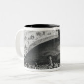 Tasse 2 Couleurs Baleine morte (Devant gauche)
