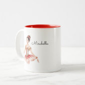 Tasse 2 Couleurs Ballerina Nutcracker (Devant gauche)