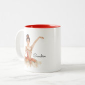 Tasse 2 Couleurs Ballerina Nutcracker (Devant gauche)