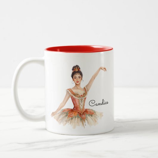 Tasse 2 Couleurs Ballerina Nutcracker (Gauche)