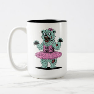 Tasse 2 Couleurs Ballerine Ours Polaire Zombie