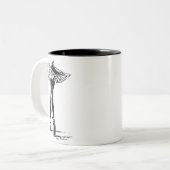 Tasse 2 Couleurs Ballet (Devant gauche)