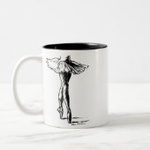 Tasse 2 Couleurs Ballet (Gauche)