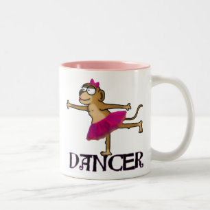 Tasse 2 Couleurs Ballet de singe