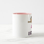 Tasse 2 Couleurs Ballet de singe (Centre)