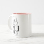 Tasse 2 Couleurs Ballet — En Pointe (Devant gauche)