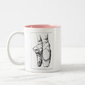 Tasse 2 Couleurs Ballet — En Pointe (Gauche)