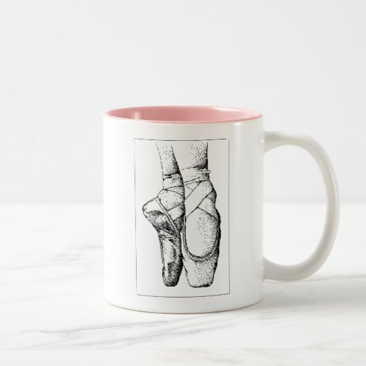 Tasse 2 Couleurs Ballet — En Pointe (Droit)