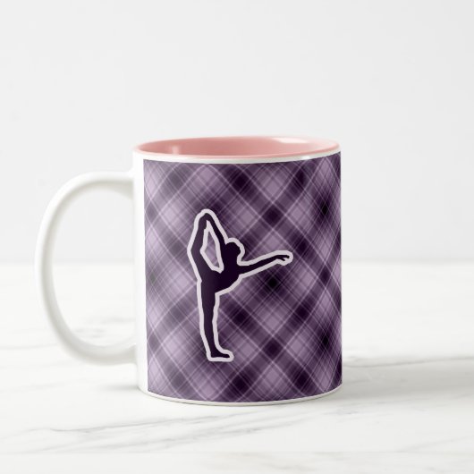 Tasse 2 Couleurs Ballet pourpre (Gauche)