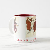 Tasse 2 Couleurs Ballet Russe de Monte Carlo (Devant gauche)
