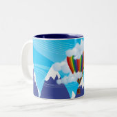 Tasse 2 Couleurs Ballon (Devant gauche)