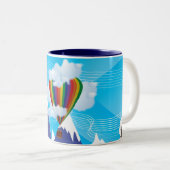 Tasse 2 Couleurs Ballon (Devant droit)