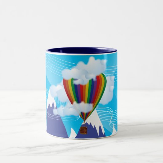 Tasse 2 Couleurs Ballon (Centre)