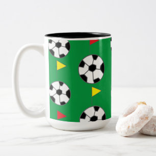 Tasse 2 Couleurs Ballon de football