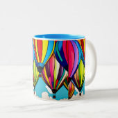 Tasse 2 Couleurs Ballons à air chaud (Devant droit)