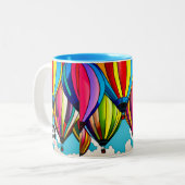 Tasse 2 Couleurs Ballons à air chaud (Devant gauche)