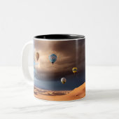 Tasse 2 Couleurs Ballons à air chaud (Devant gauche)