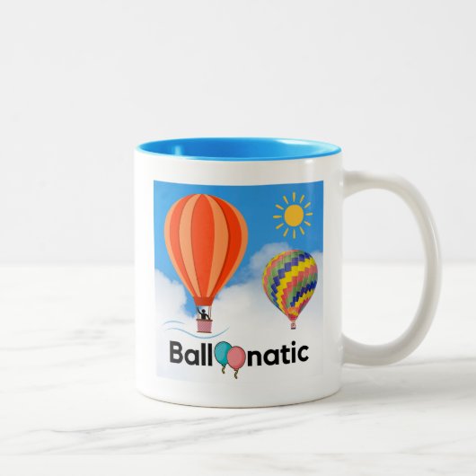 Tasse 2 Couleurs Balloonatic - Le Ballooniste (Droit)