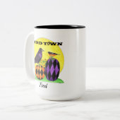 Tasse 2 Couleurs Baltimore Birdtown Personnalisé (Devant gauche)