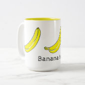 Tasse 2 Couleurs Banane (Devant gauche)