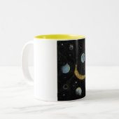 Tasse 2 Couleurs Banane spatiale (Devant gauche)