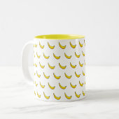 Tasse 2 Couleurs Bananes (Devant gauche)