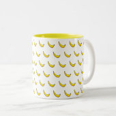 Tasse 2 Couleurs Bananes (Devant droit)