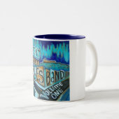 Tasse 2 Couleurs Bande de bleus avant de rue, couverture d'album, (Devant droit)