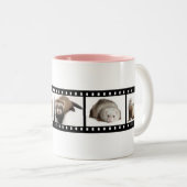 Tasse 2 Couleurs Bande de film de furets (Devant droit)
