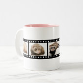 Tasse 2 Couleurs Bande de film de furets (Devant gauche)