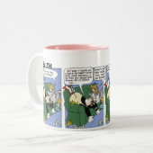Tasse 2 Couleurs bande de forgeron, SMITH (Devant gauche)
